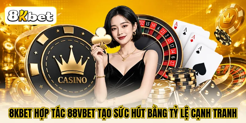 8KBET hợp tác 88VBET tạo sức hút bằng tỷ lệ cạnh tranh